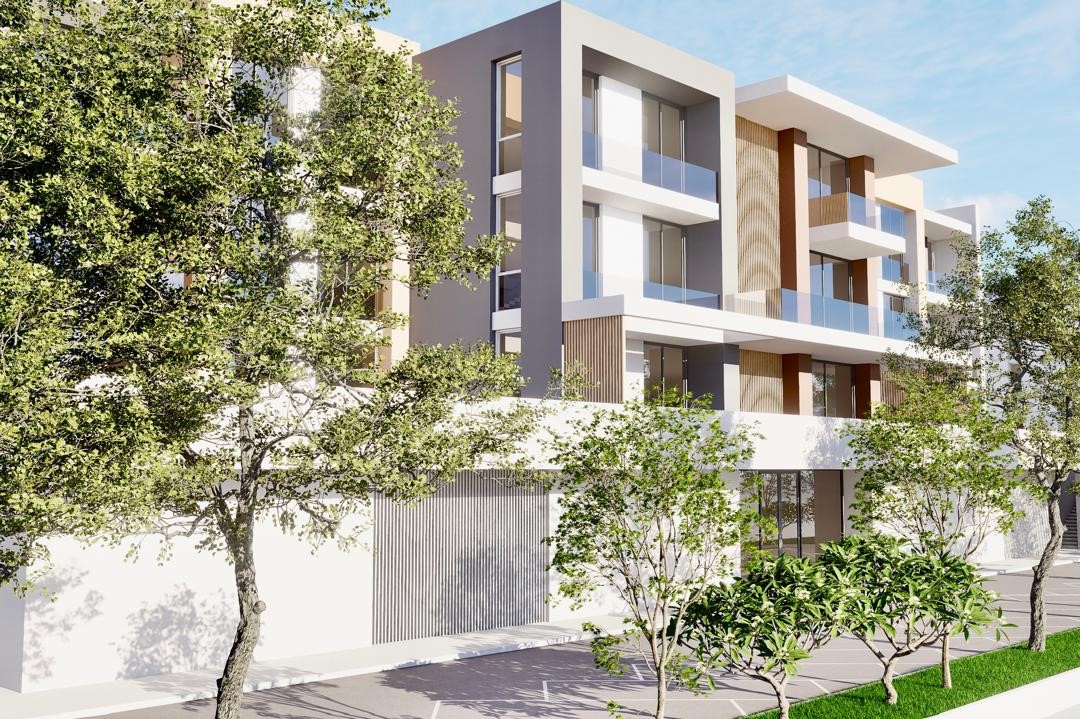 Perspective d’un bloc R+2