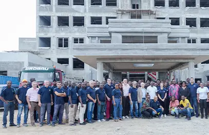 Travaux construction du nouveau siège de BGFI Holding Corporation